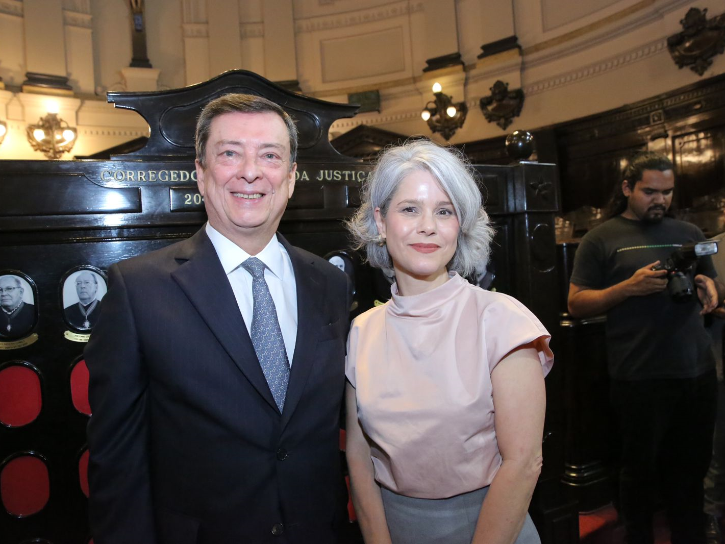 Presidente da OAB SP prestigia tradicional ritual de inauguração de retrato na Galeria da Corregedoria Geral da Justiça