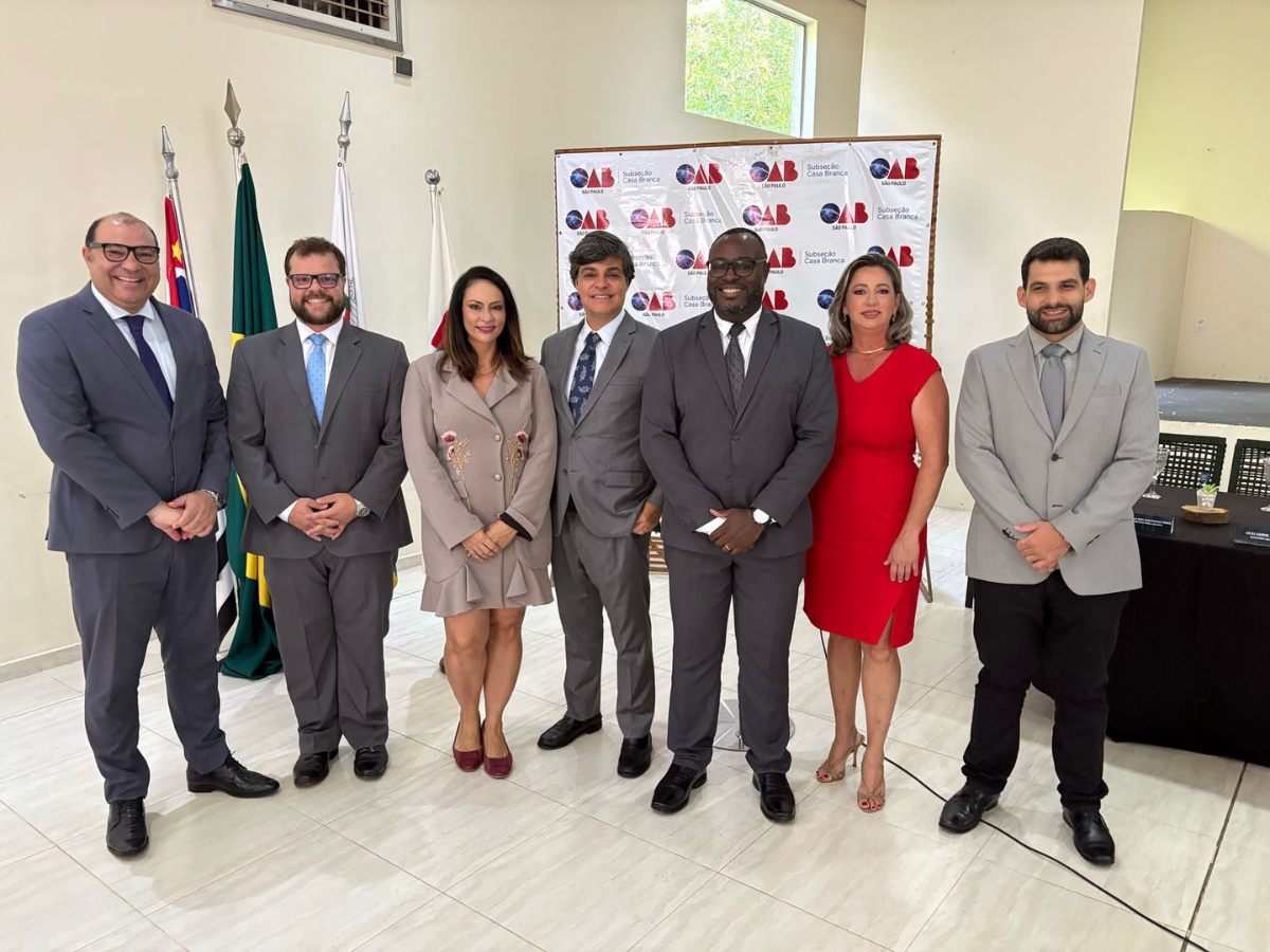 Presidente da OAB SP participa da cerimônia de posse da diretoria da Subseção de Casa Branca