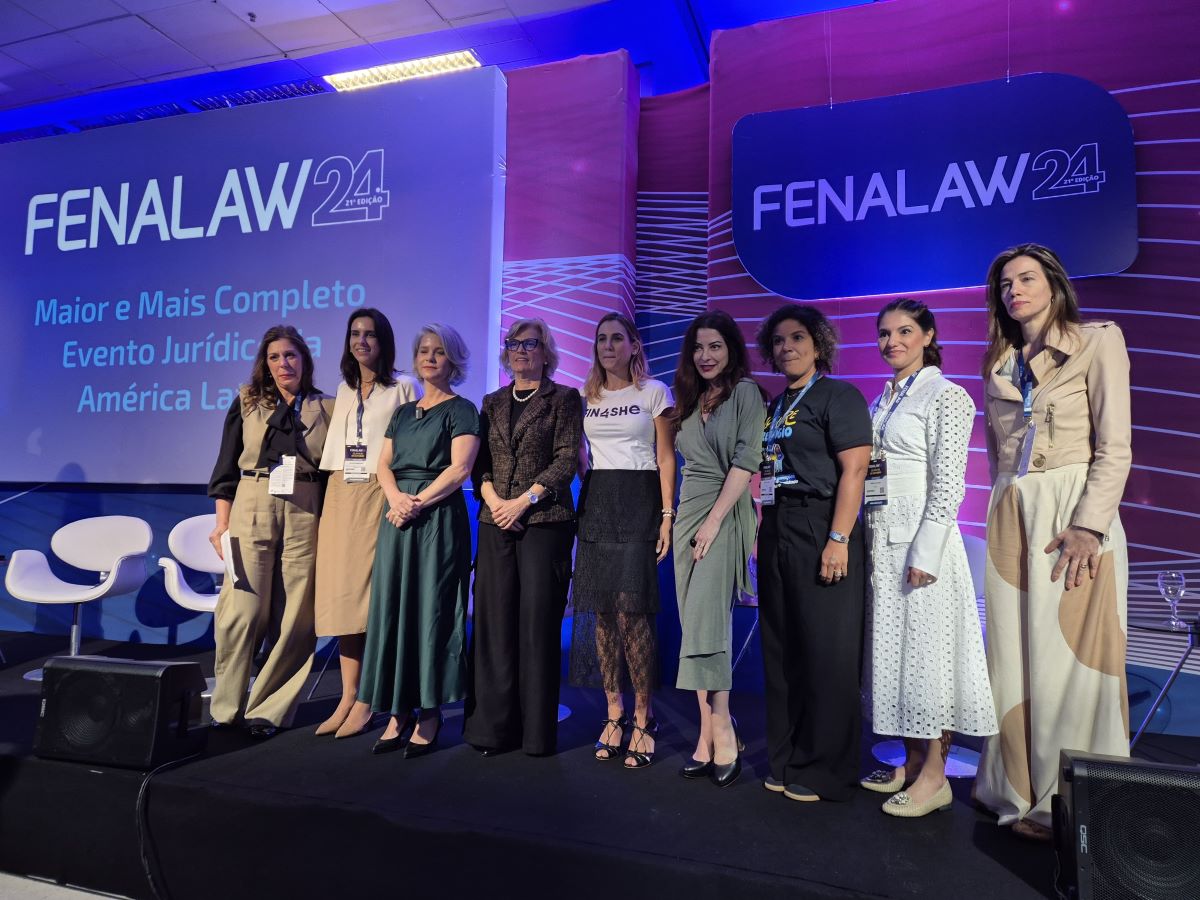 Participação feminina na liderança jurídica é pauta do painel de abertura do último dia da Fenalaw 2024