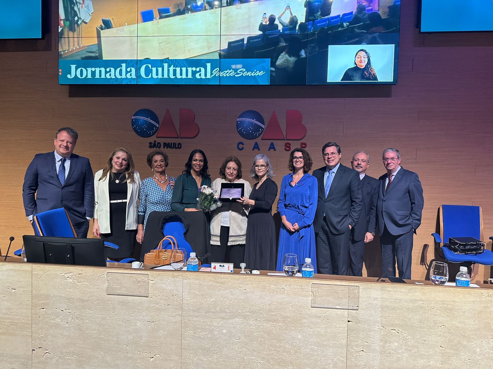 OAB SP inicia Jornada Cultural com homenagem à Ivette Senise