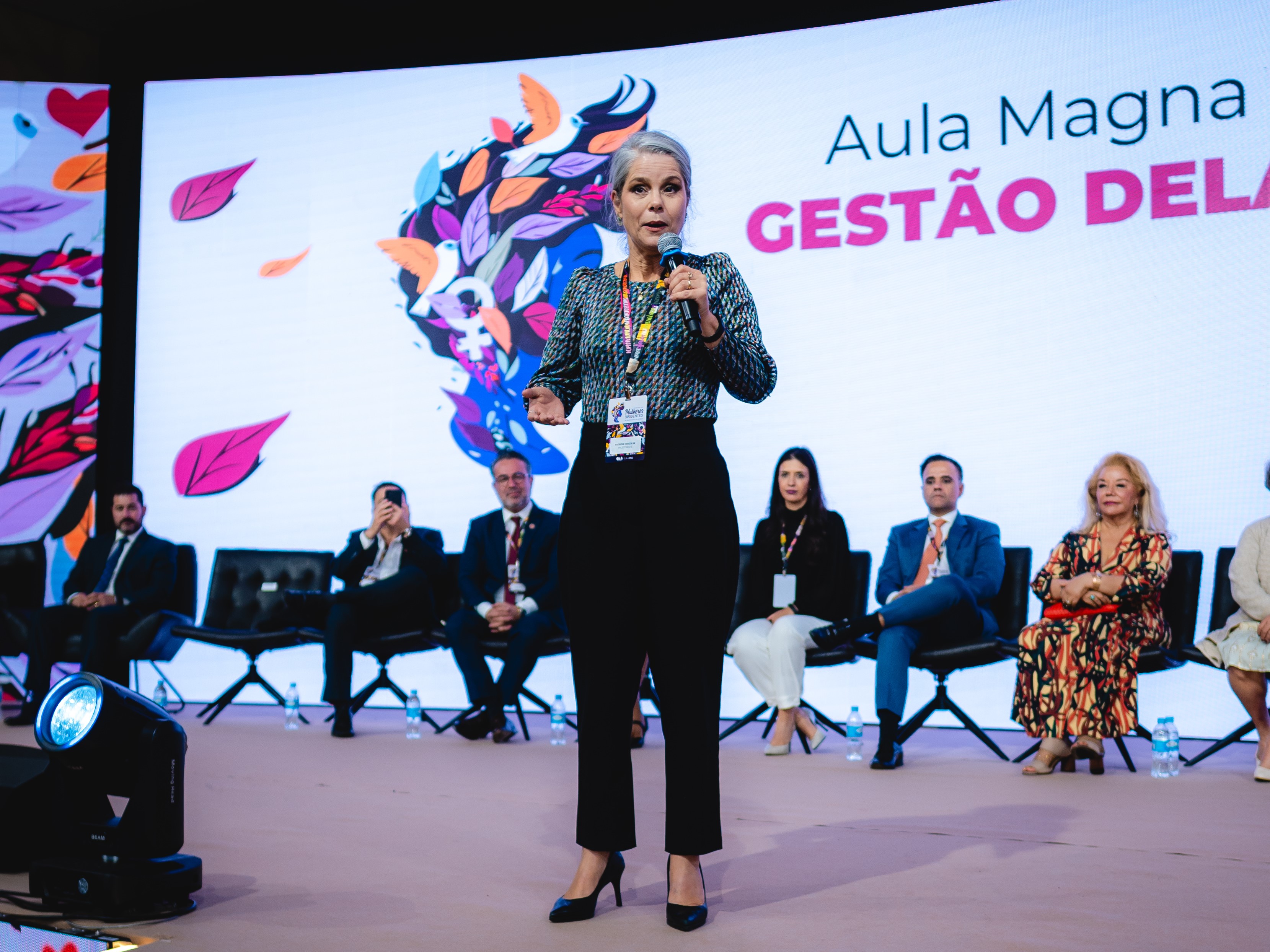 Patricia Vanzolini destaca a capacidade das mulheres para  cargos de gestão
