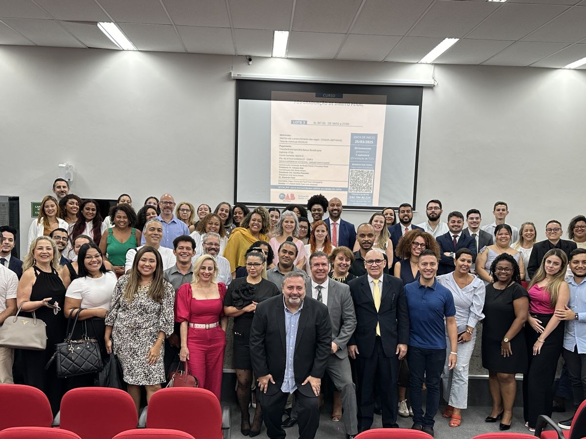 Patrícia Vanzolini inaugura ano letivo da ESA Santo Amaro com a aula magna 'Habeas Corpus na Prática'