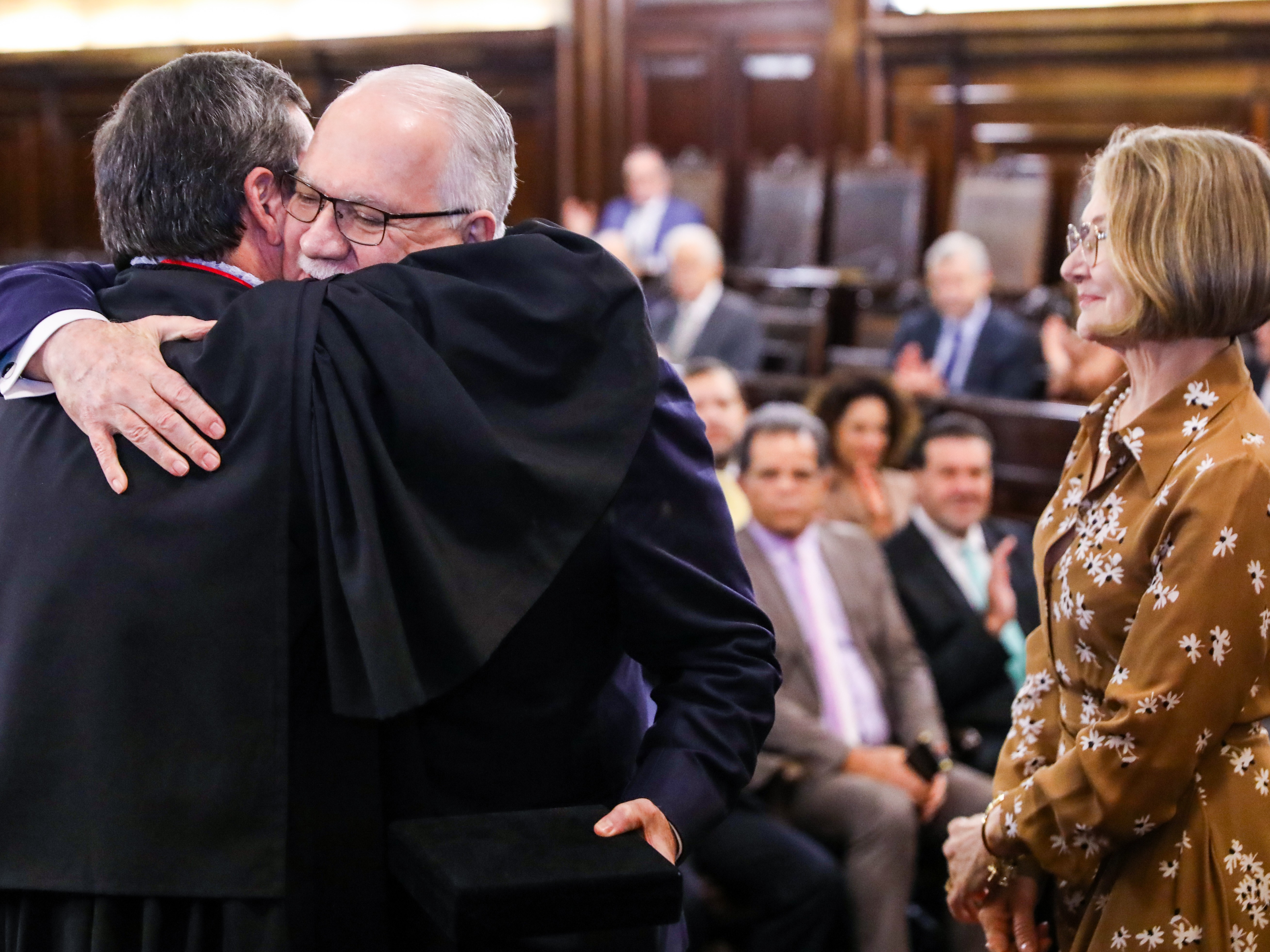 Presidente da OAB SP prestigia homenagem do TJSP ao ministro Edson Fachin