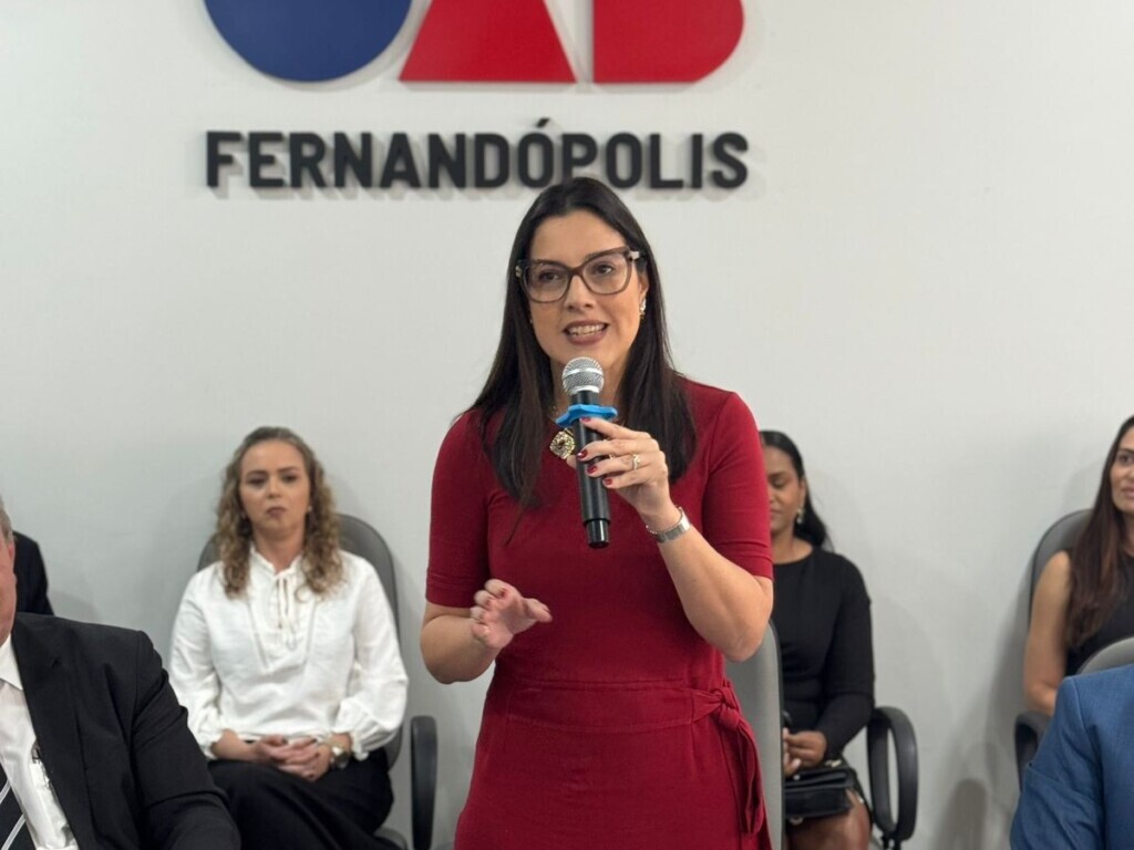 Vice-presidente da OAB SP marca presença no evento de posse da diretoria da Subseção de Fernandópolis