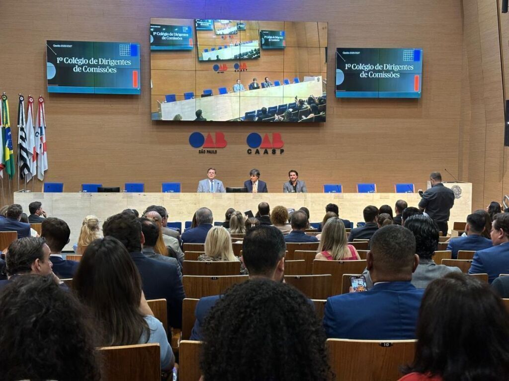 1º Colégio de Dirigentes de Comissões da OAB SP reúne presidentes, apresenta pesquisas inéditas e traça diretrizes para 2026