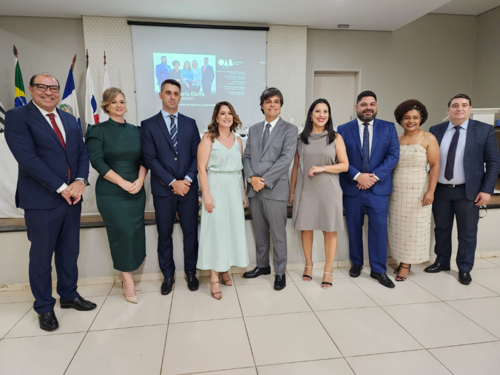 Presidente e vice-presidente da OAB SP participam da cerimônia de posse da diretoria da Subseção de Leme