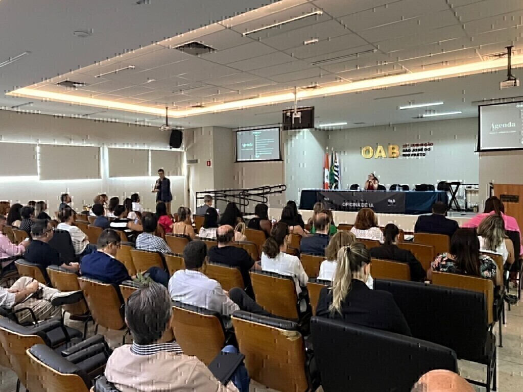 OAB SP levou Oficina de Inteligência Artificial para São José do Rio Preto