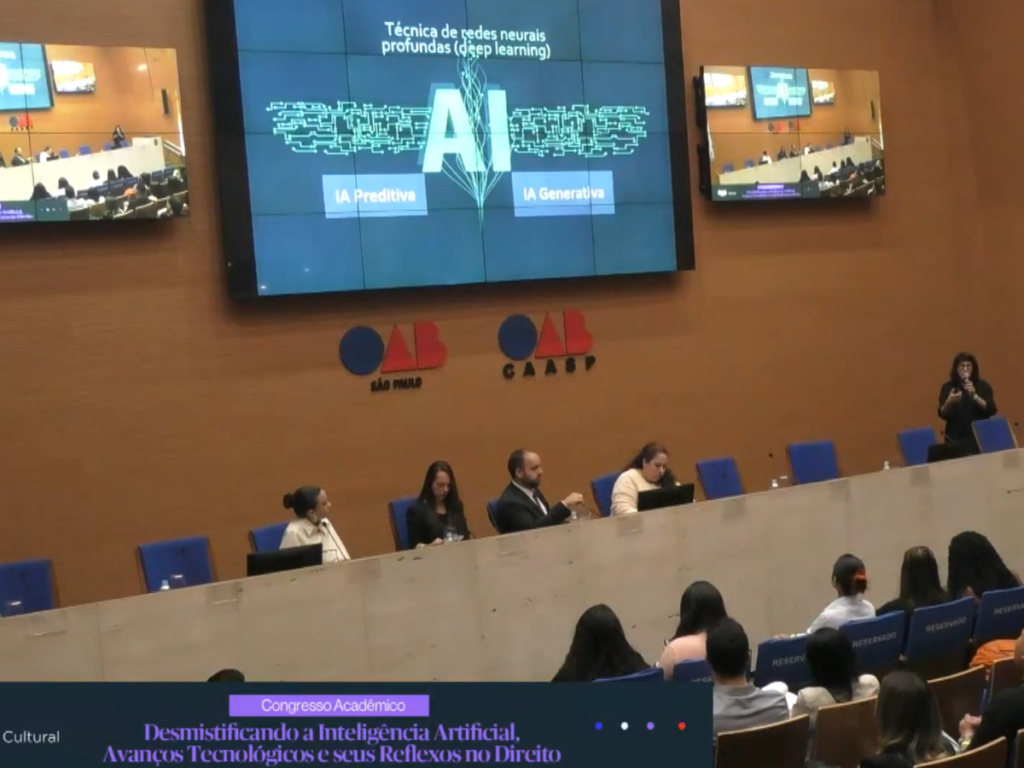 Desafios do uso da IA no Direito são debatidos em congresso na OAB SP
