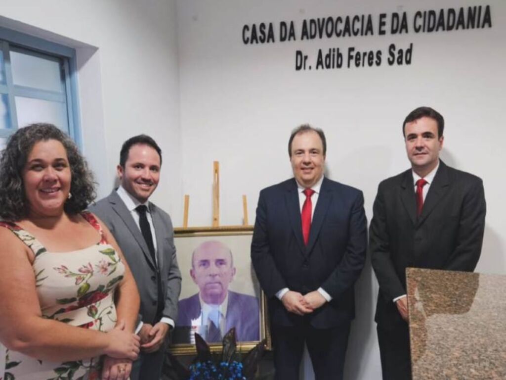 Sede da OAB Amparo recebe o nome de Casa da Advocacia e da Cidadania “Dr. Adib Feres Sad”