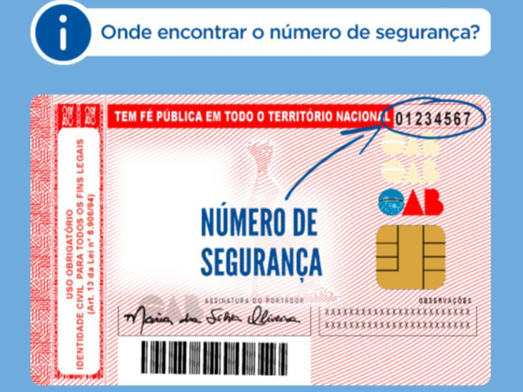 Prepare-se para votar nas Eleições Online da OAB SP; saiba onde encontrar o número de segurança em sua carteira, essencial para a votação online