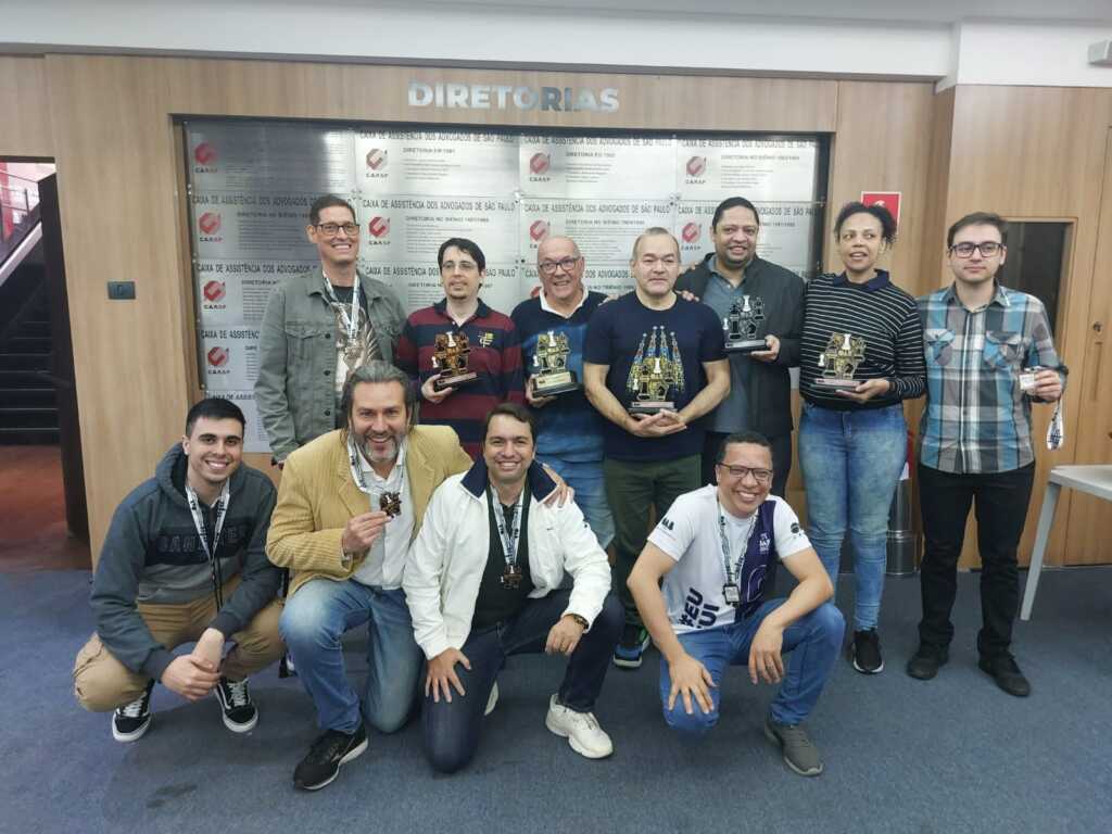 Conheça os vencedores do 24º Torneio Presencial de Xadrez OAB-CAASP